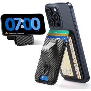 ESR Grip Wallet Stand (HaloLock) Black Carbon Fiber