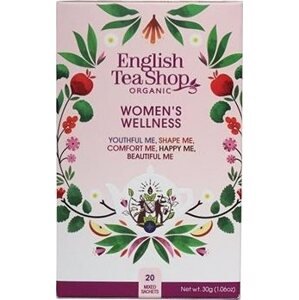 English Tea Shop Súprava Dámsky Wellness 30 g, 20 ks bio ETS20