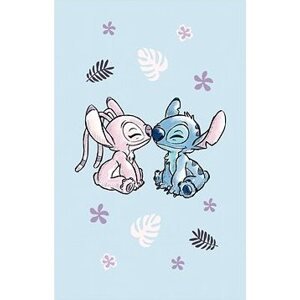 Jerry Fabrics Dětský ručník Lilo a Stitch Light blue 30 × 50 cm