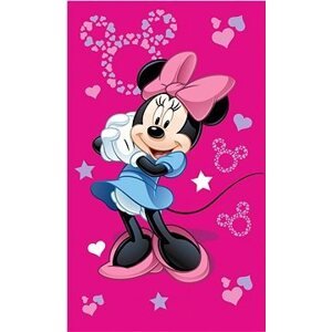 Jerry Fabrics Dětský ručník Minnie Pink 05 30 × 50 cm