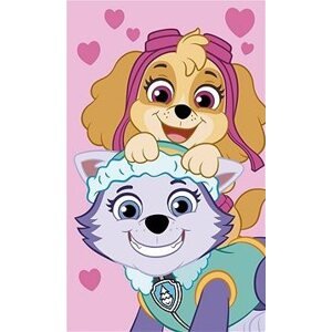Jerry Fabrics Dětský ručník Paw Patrol Pink 30 × 50 cm