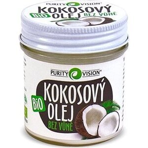 PURITY VISION Kokosový olej bez vône BIO 120 ml