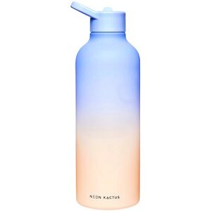 Neon Kactus Tritánová fľaša 1,3 l fialovo/oranžová