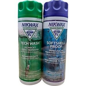 NIKWAX sada Tech Wash a Softshell Proof (300 + 300 ml)