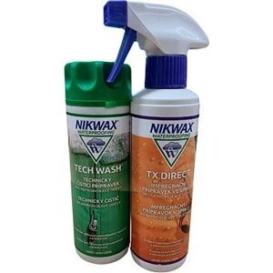 NIKWAX sada Tech Wash a TX. Direct Spray-On (300 + 300 ml)