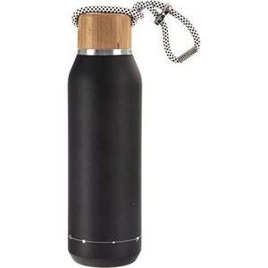 Orion Termofľaša nerez/bambus 0,6 l čierna