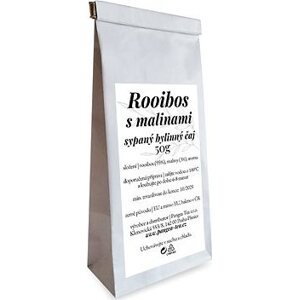 Pangea Tea sypaný čaj Rooibos s malinami 50 g
