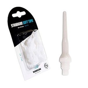 Windson TIPS 2× 25 mm 30 ks, biele
