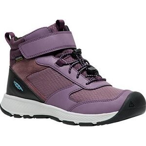 Keen Skua Mid WP Youth Black Plum/Plum Perfect EU 34/206 mm