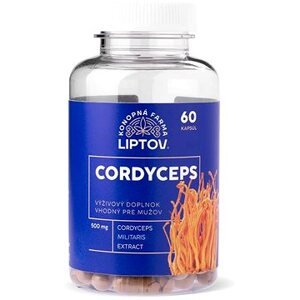 Konopná farma Liptov – Cordyceps 60 kapsúl