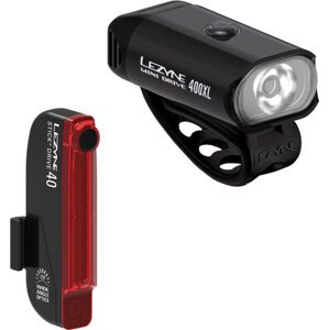 Lezyne Mini Drive 400XL/Stick+ Drive Pair/Black/Black
