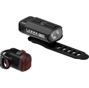 Lezyne Hecto Drive 500XL/Femto Usb Pair Black/Black