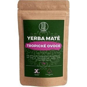 BrainMax Pure Yerba Maté, Tropické ovocie, 1000 g
