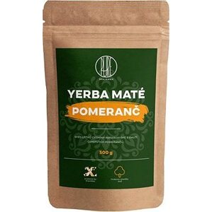 BrainMax Pure Yerba Maté, Pomaranč, 500 g